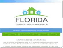 Tablet Screenshot of myfloridahoa.com